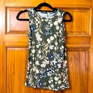 Maurices floral tank XS